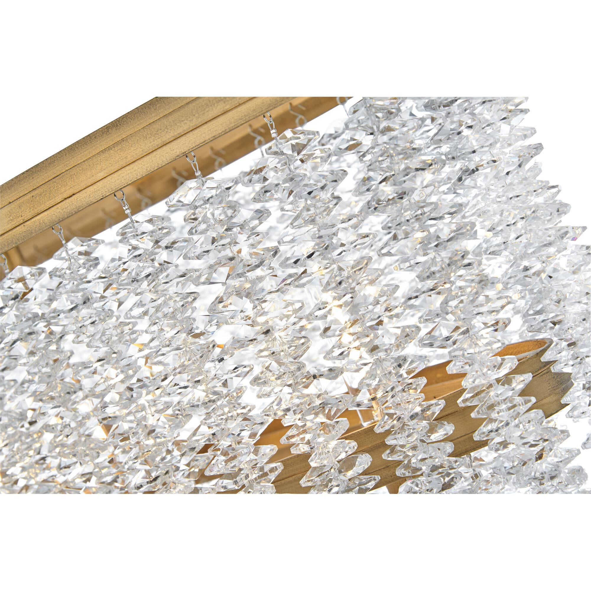 Rubina Medium Linear Chandelier,