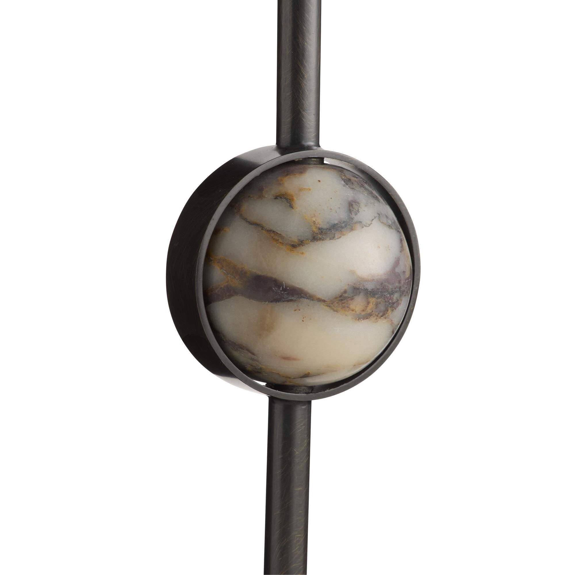 Shown in Ivory finish and Bronze accent