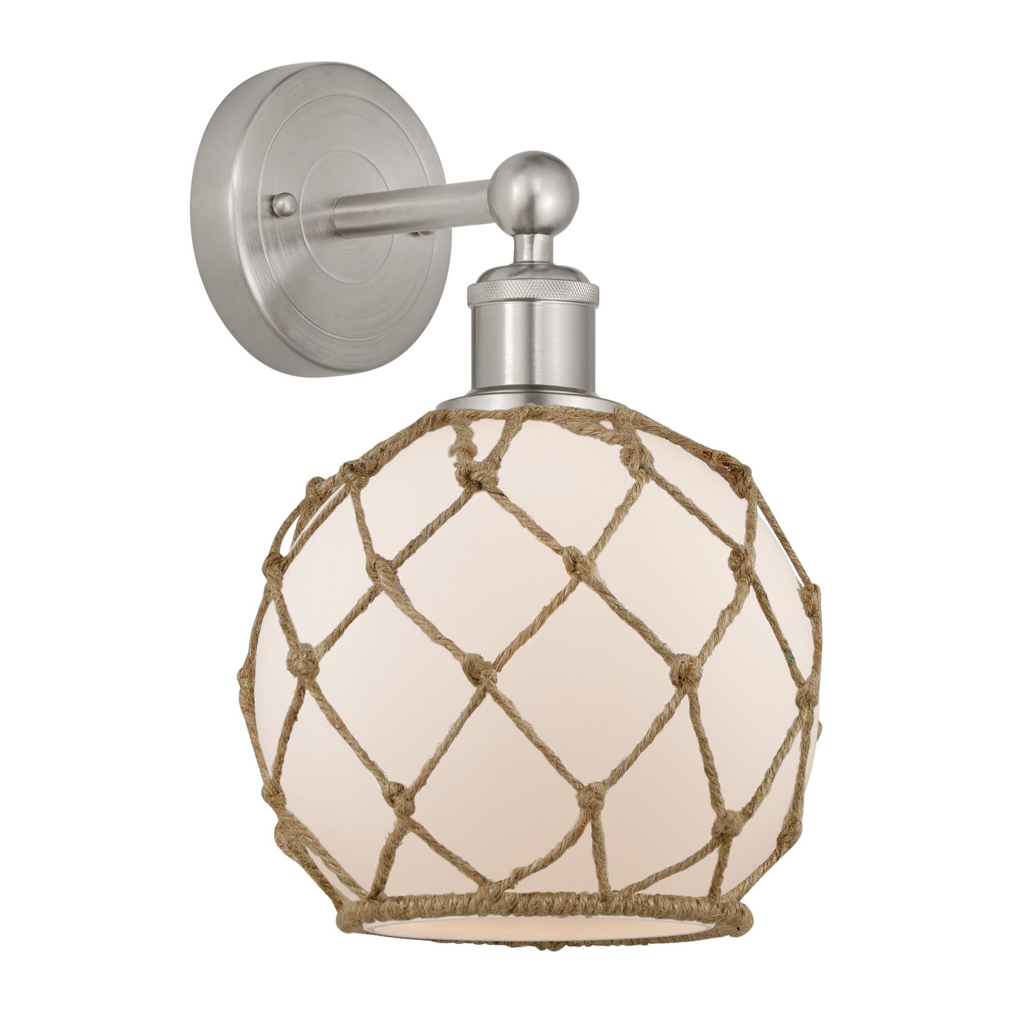 Bruno Marashlian Farmhouse Rope 12 Inch Wall Sconce by Innovations Lighting