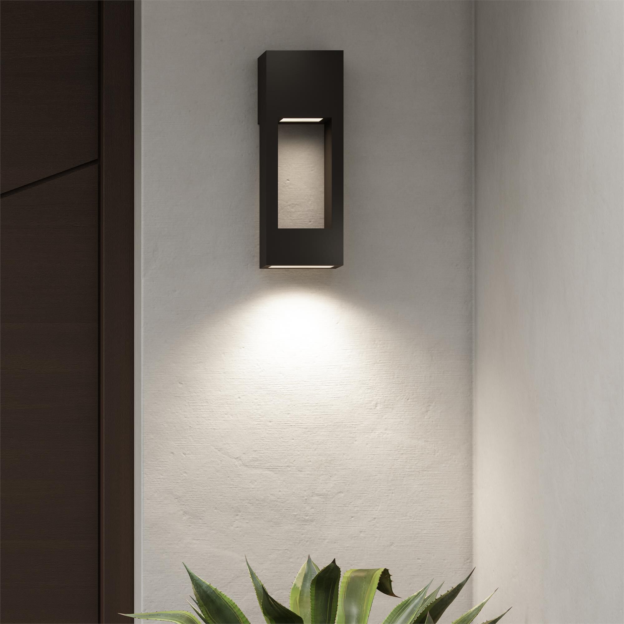 Sean Lavin Testa 16 Inch Tall 2 Light LED Outdoor Wall Light by Visual Comfort Studio Collection