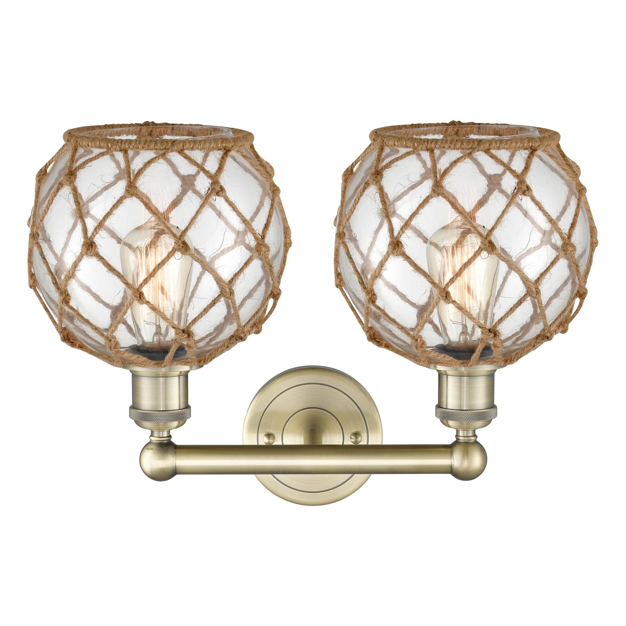 Bruno Marashlian Farmhouse Rope 17 Inch Bath Vanity Light by Innovations Lighting