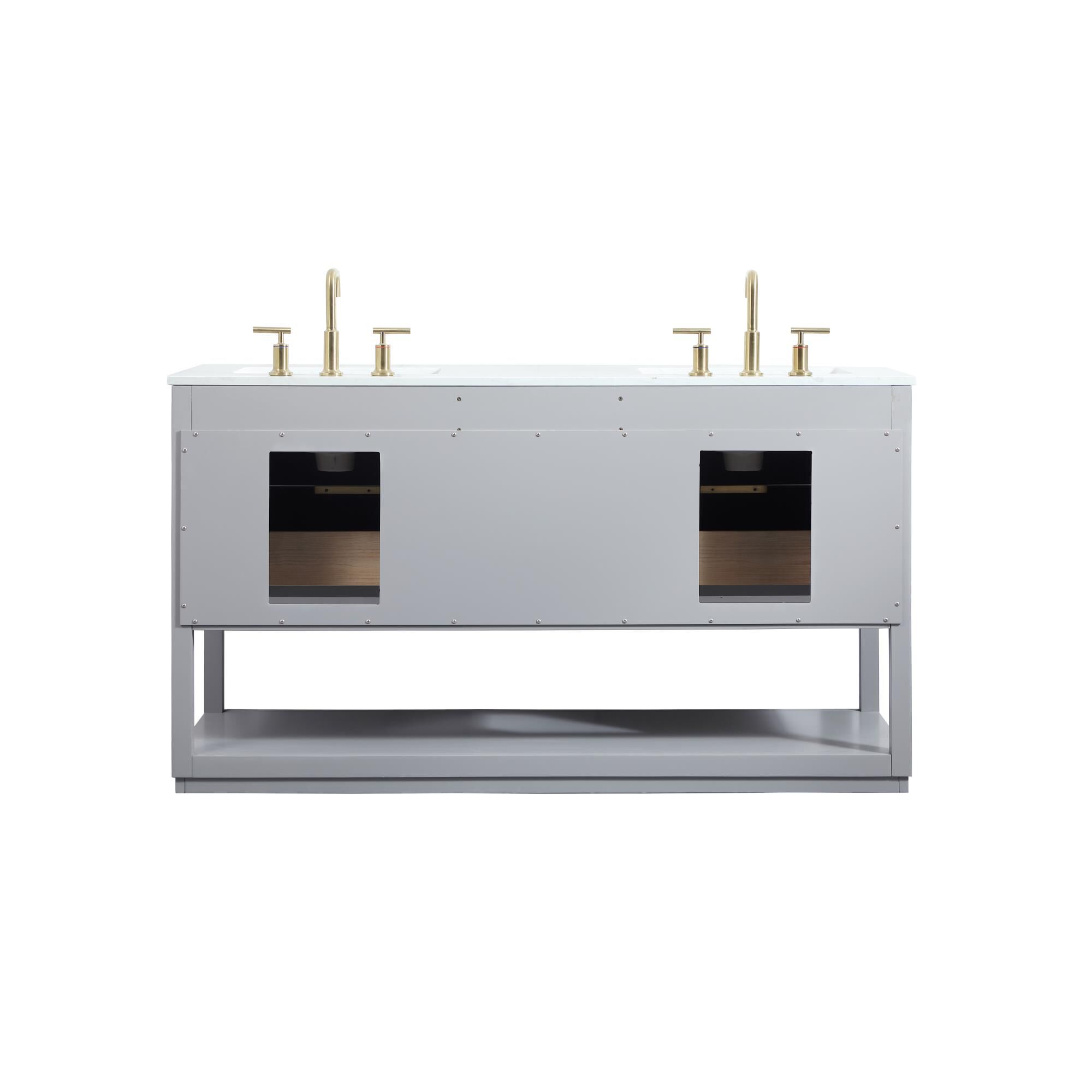 Shown in Grey finish