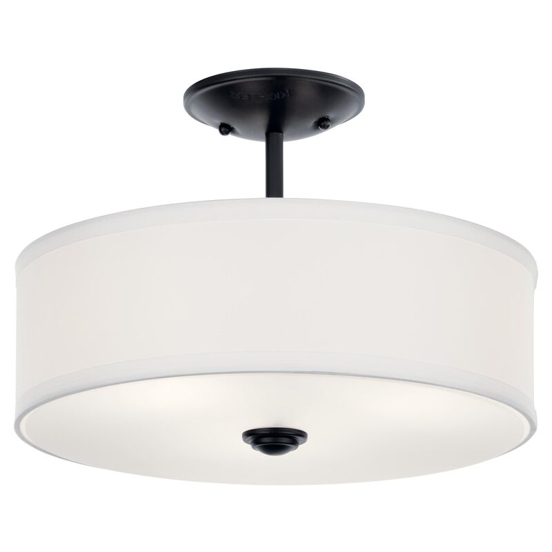 Shailene 14 Inch Semi Flush Mount by Kichler