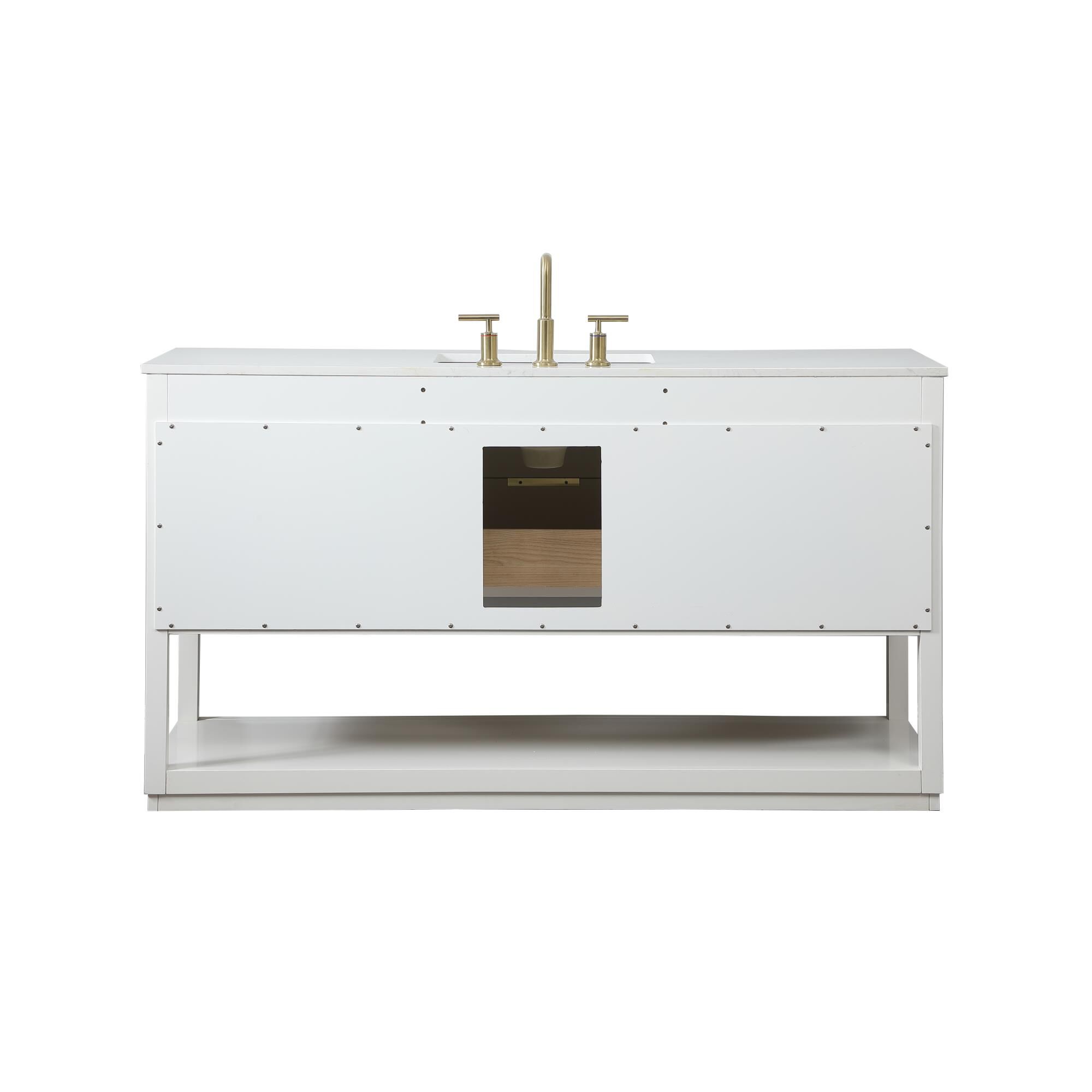 Larkin 60 Inch Bath Vanity by Elegant Decor