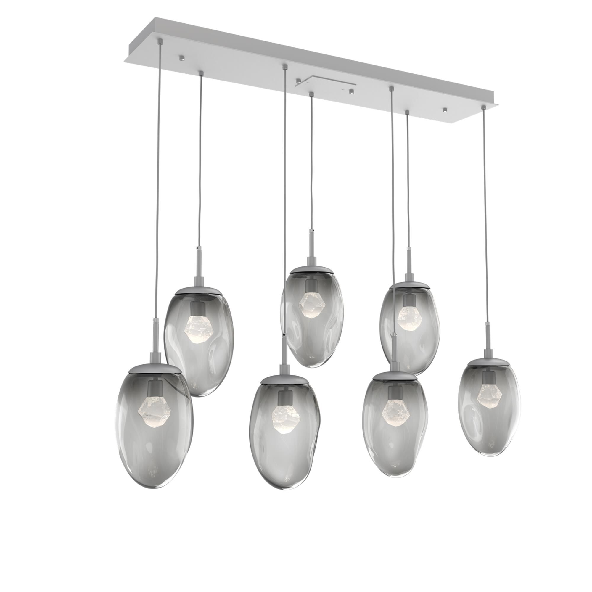 Shown in Classic Silver finish and Zircon Inner And Smoke Outer glass