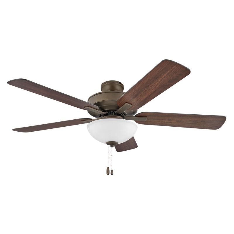Metro Illuminated 52 Inch Ceiling Fan with Light Kit by Hinkley