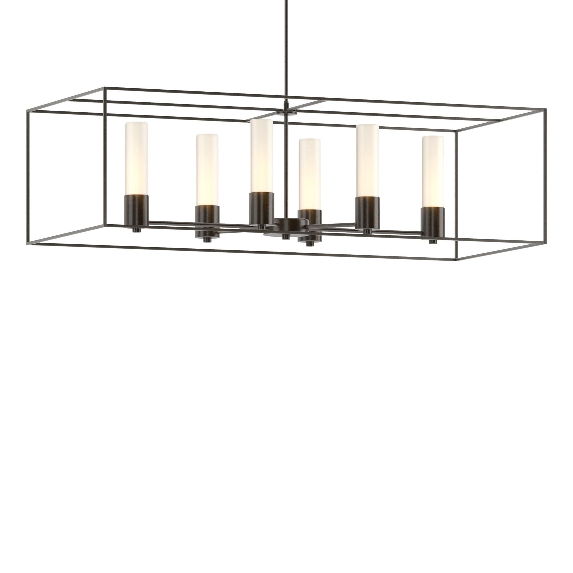 Shown in Oil Rubbed Bronze finish and Opal glass and Dark Smoke accent