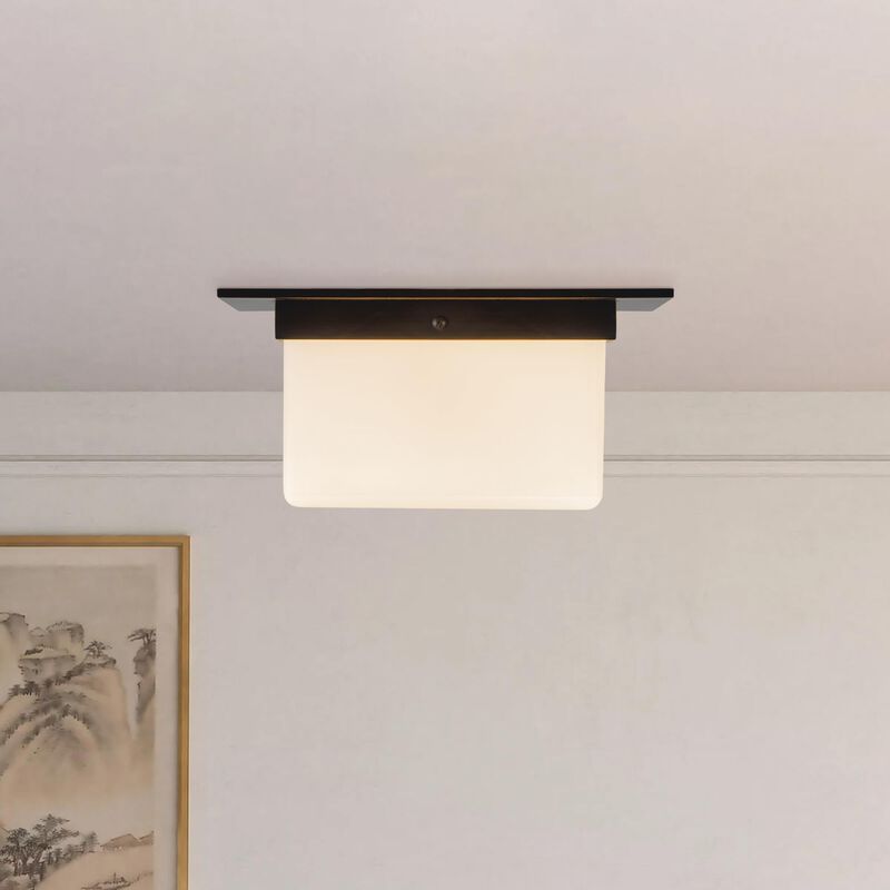 Jason Koharik Mineral 11 Inch 2 Light Flush Mount by Alora Lighting