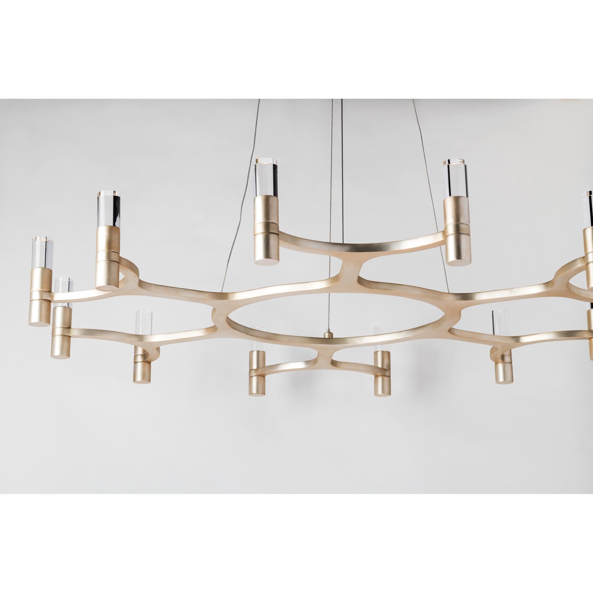 Nexus 38 Inch Chandelier by Corbett Lighting