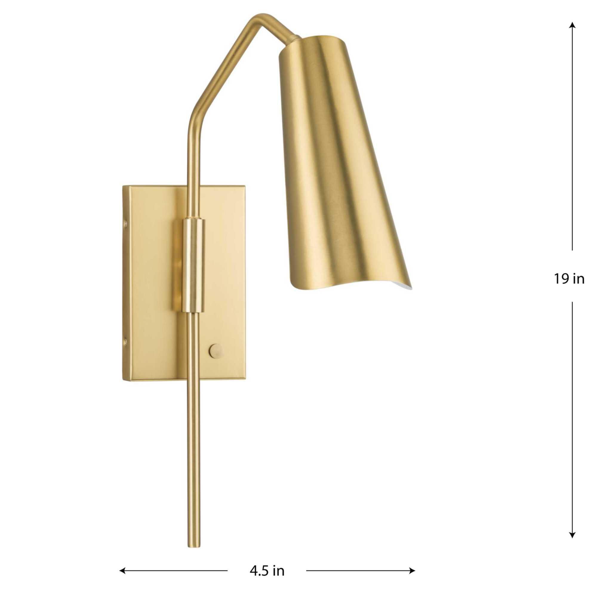 Shown in Brushed Gold finish and Brushed Gold and Painted White Inside glass