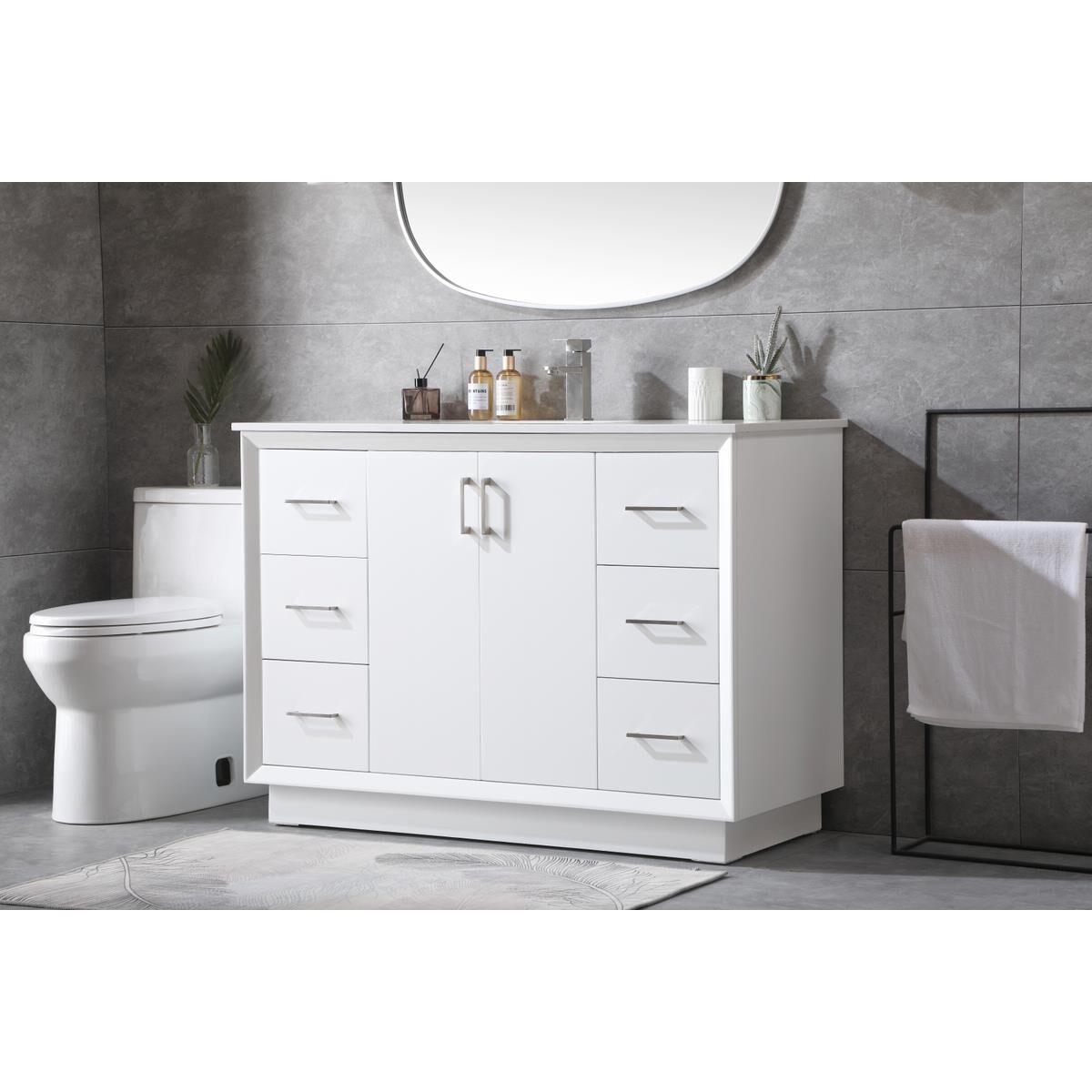 Hayes 48 Inch Bath Vanity by Elegant Decor