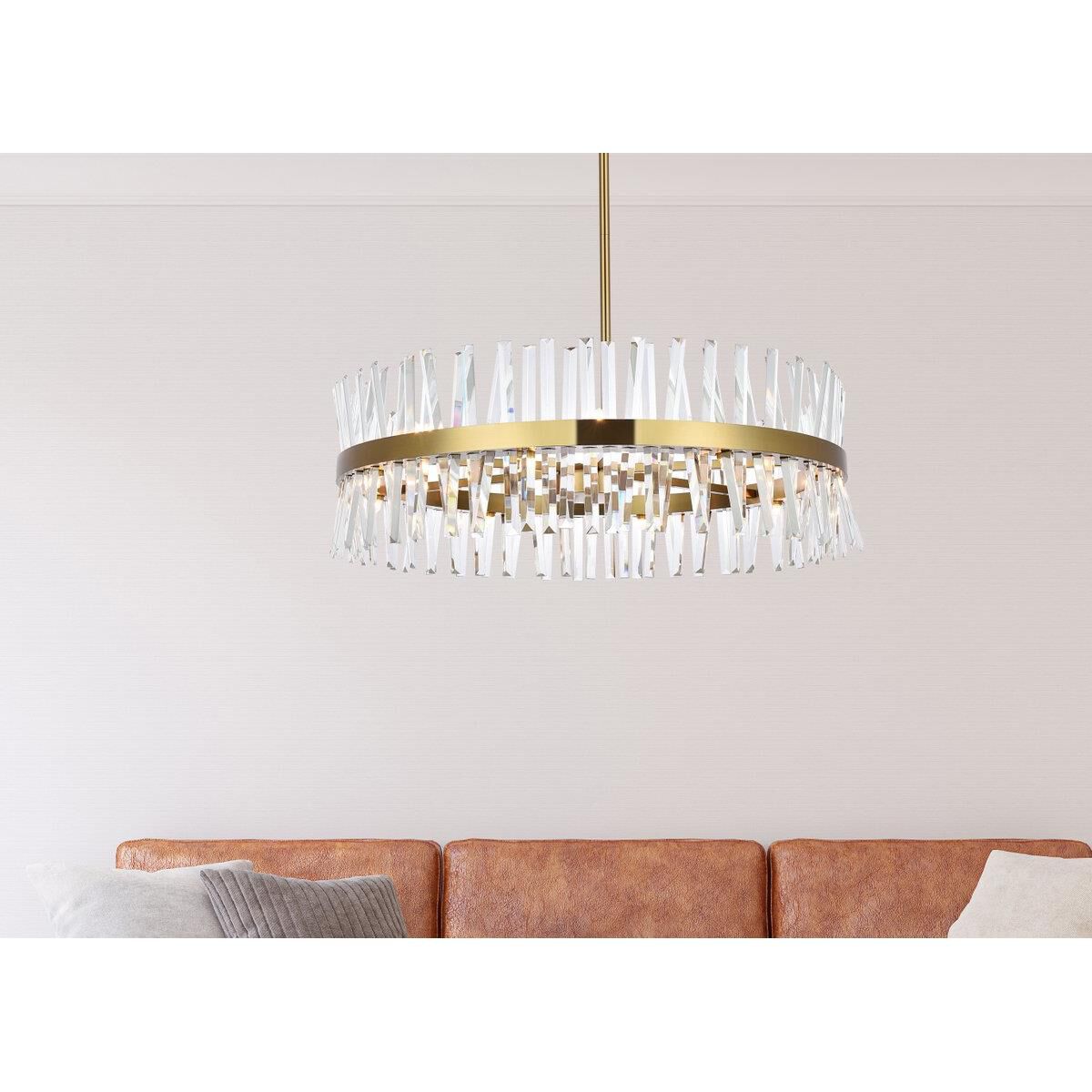 Serephina 36 Inch 16 Light Chandelier by Elegant Lighting