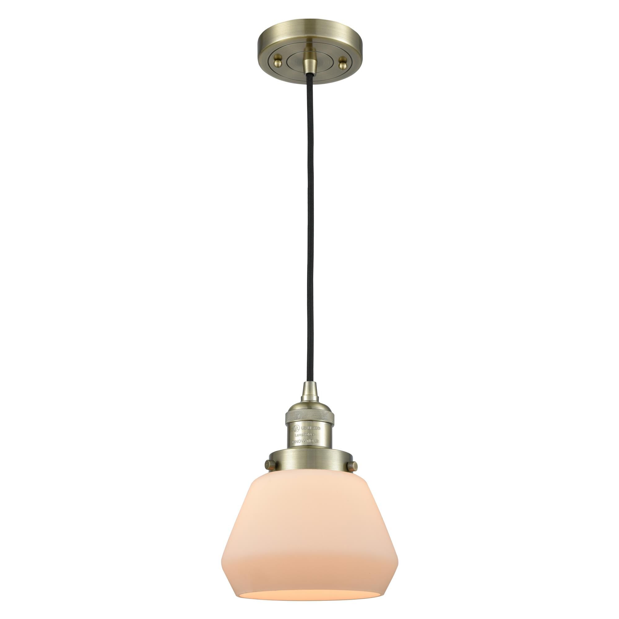 Bruno Marashlian Fulton 7 Inch Mini Pendant by Innovations Lighting