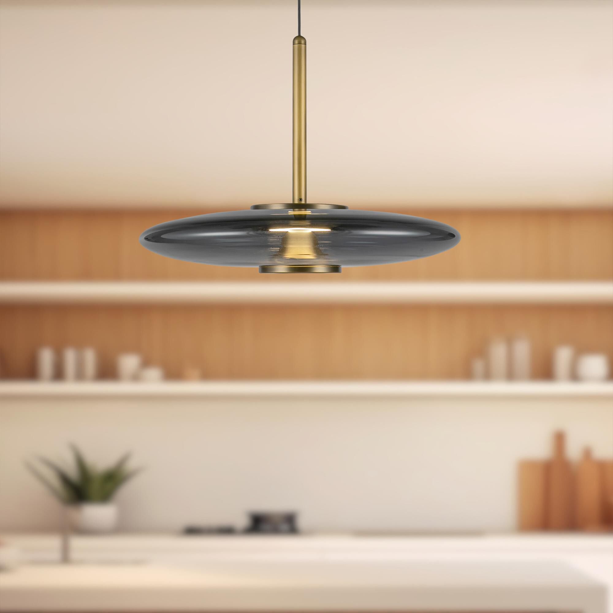 Kyoto 18 Inch Large Pendant by Kuzco Lighting