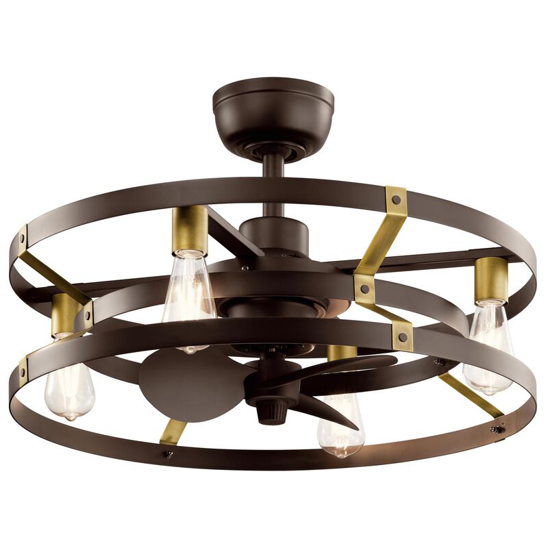Cavelli 25 Inch Chandelier Ceiling Fan by Kichler Lighting