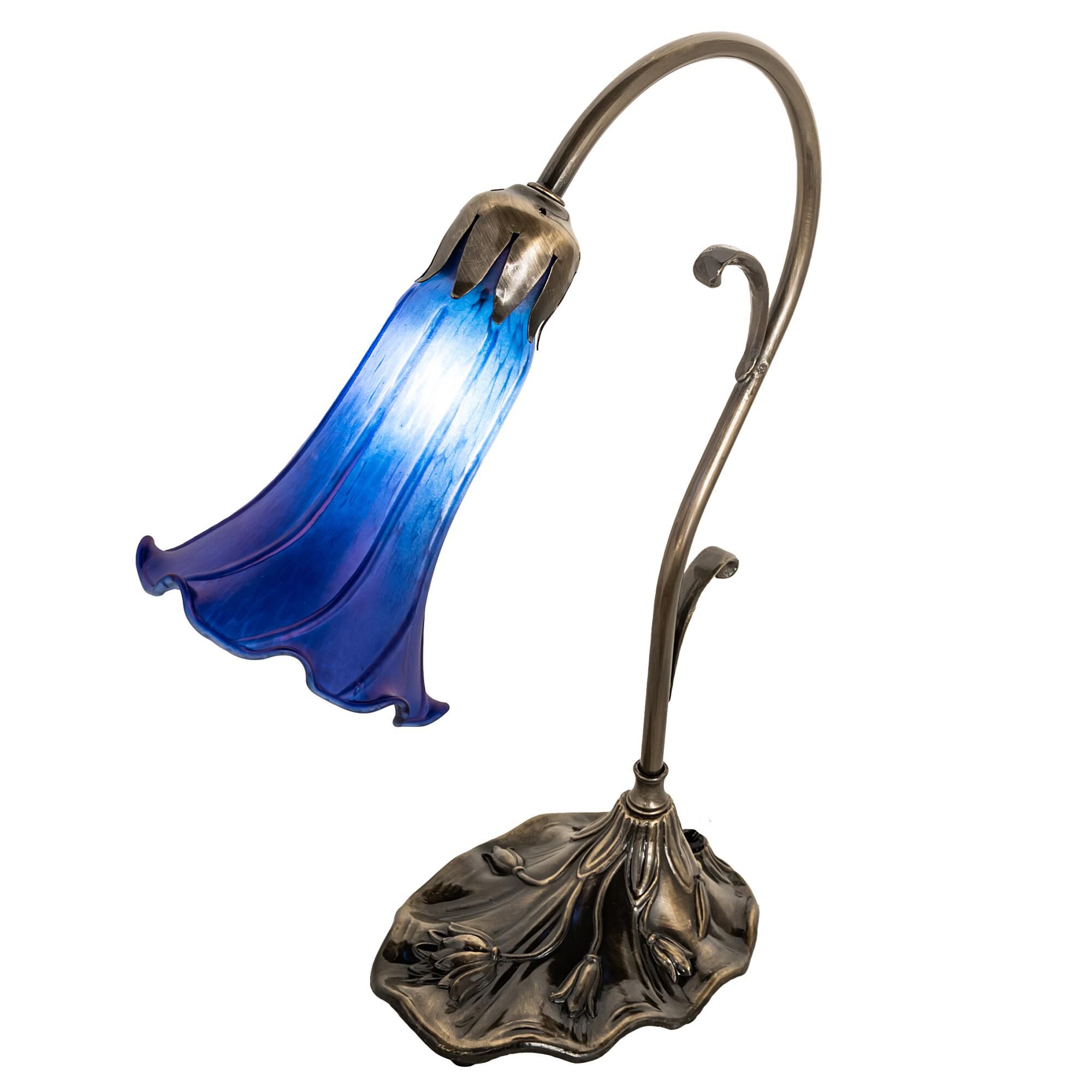 Blue 15 Inch Accent Lamp by Meyda Lighting