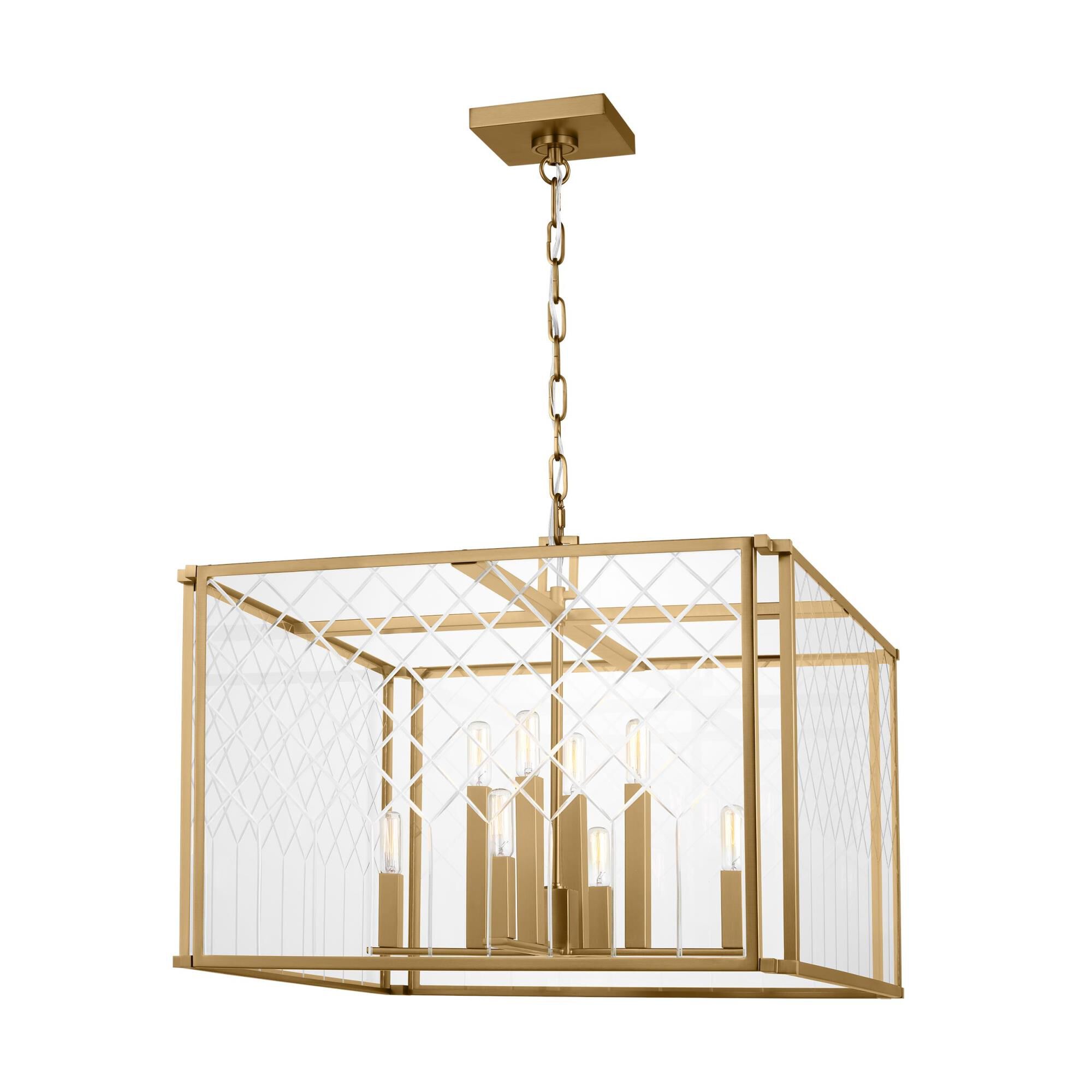 Erro 24 Inch Cage Pendant by Visual Comfort Studio Collection