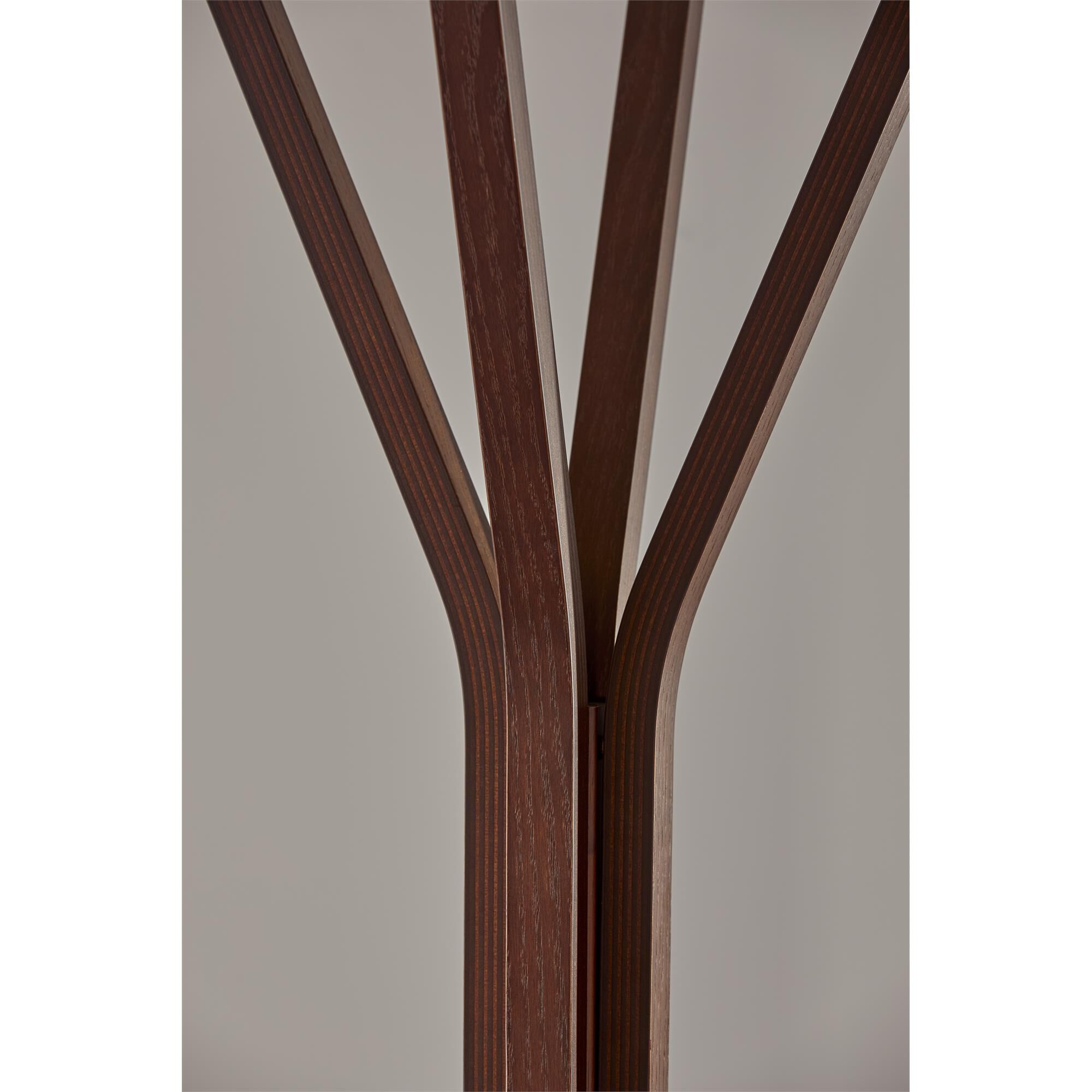 Shown in Walnut Oak Wood Veneer finish