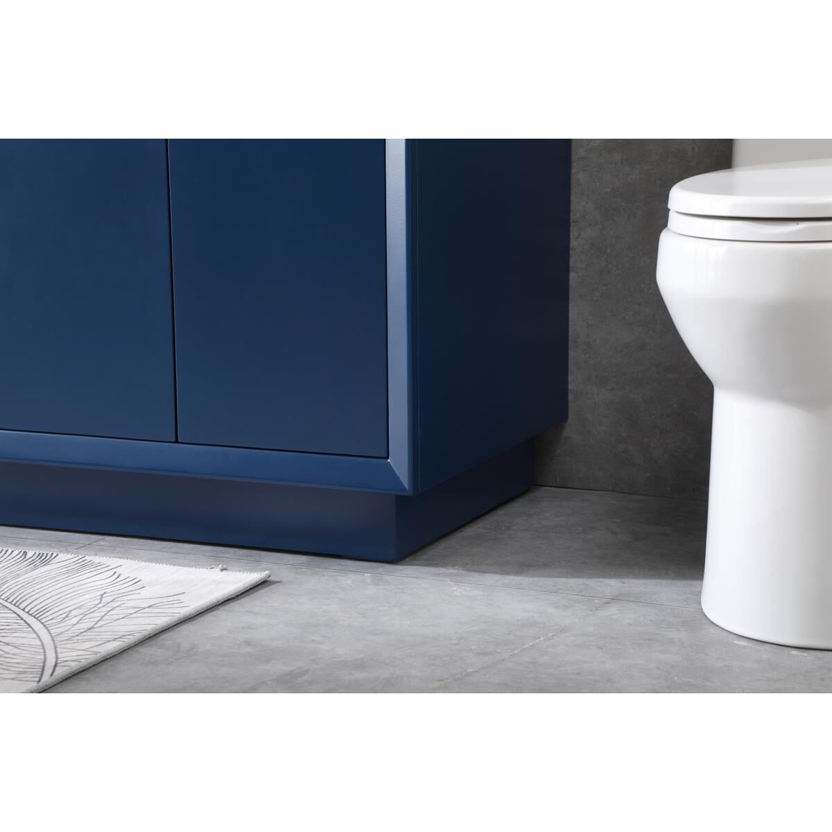 Shown in Blue finish