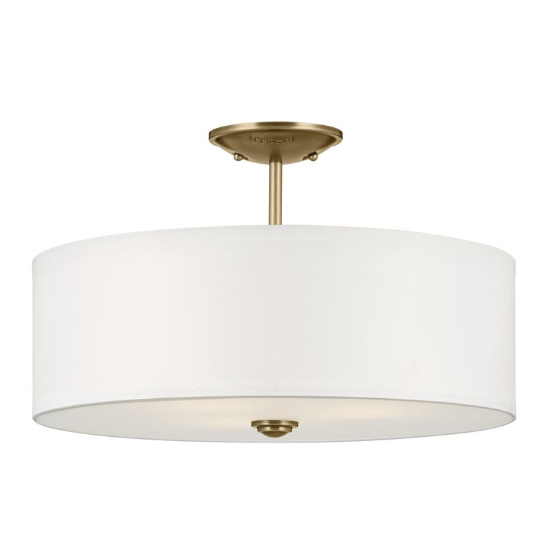 Shailene 18 Inch Semi Flush Mount by Kichler