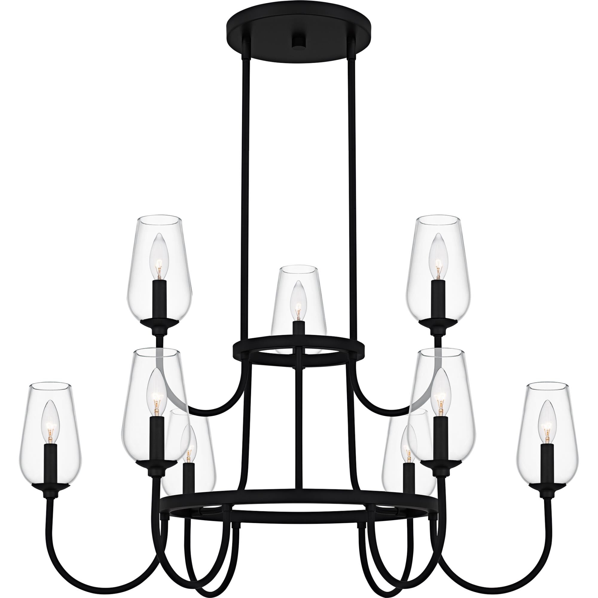 Viscount 36 Inch Chandelier by Quoizel