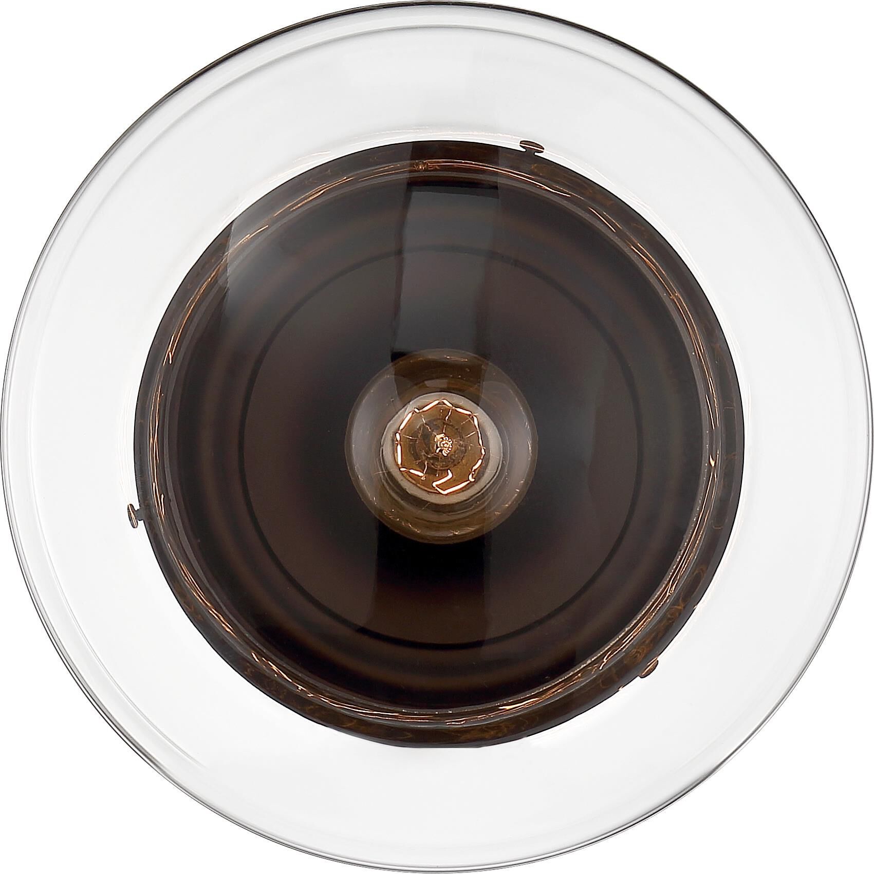 Chantecleer 9 Inch 1 Light Semi Flush Mount by Nuvo Lighting