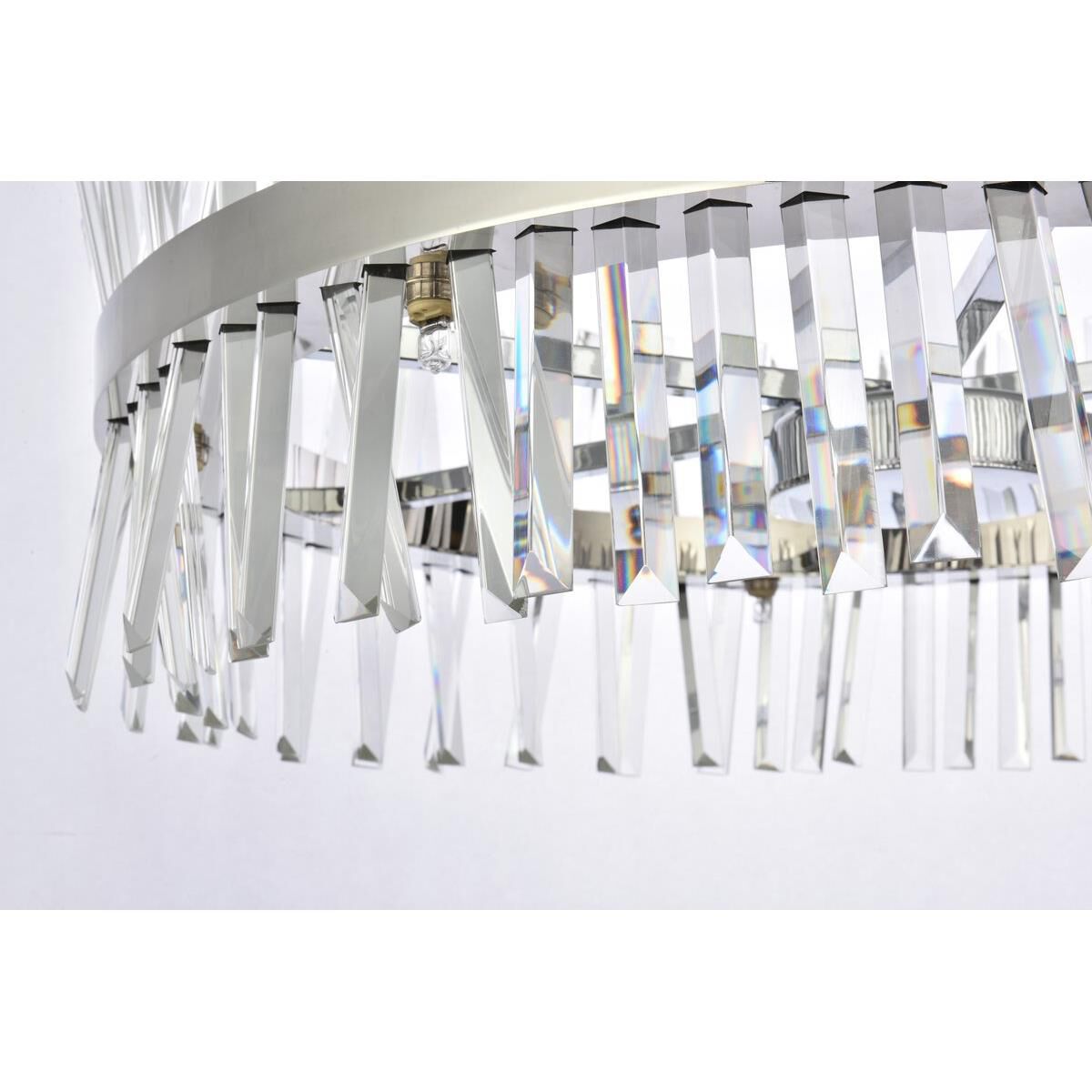 Serephina 32 Inch 16 Light Chandelier by Elegant Lighting