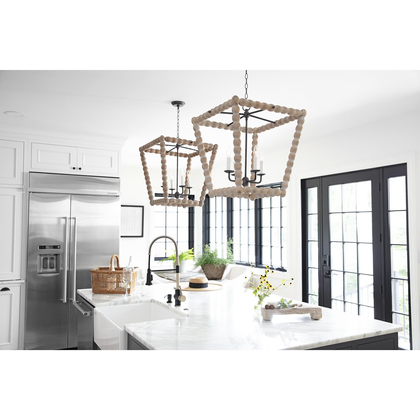 Perennial 23 Inch Cage Pendant by Regina Andrew