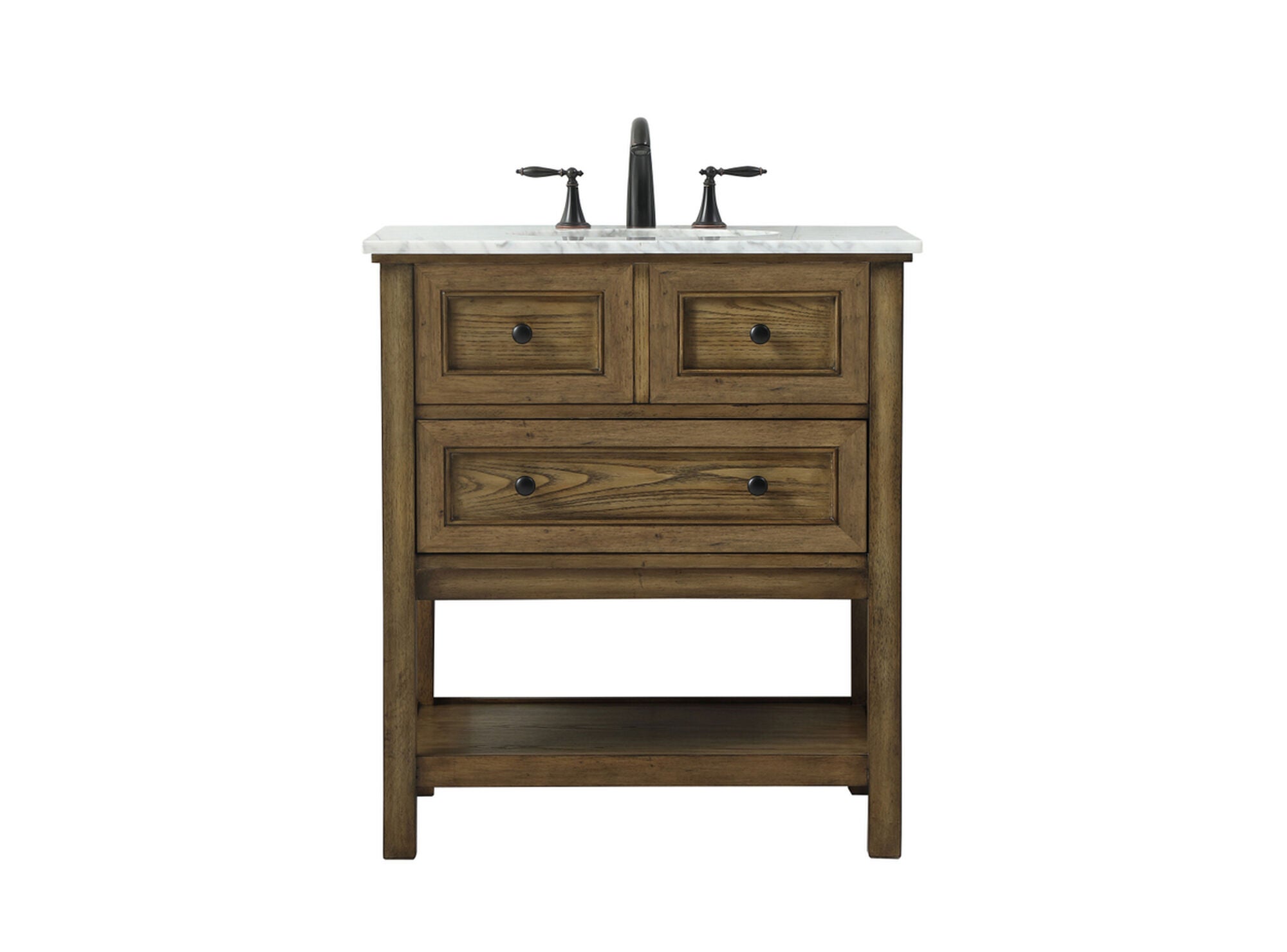 Shown in Driftwood finish