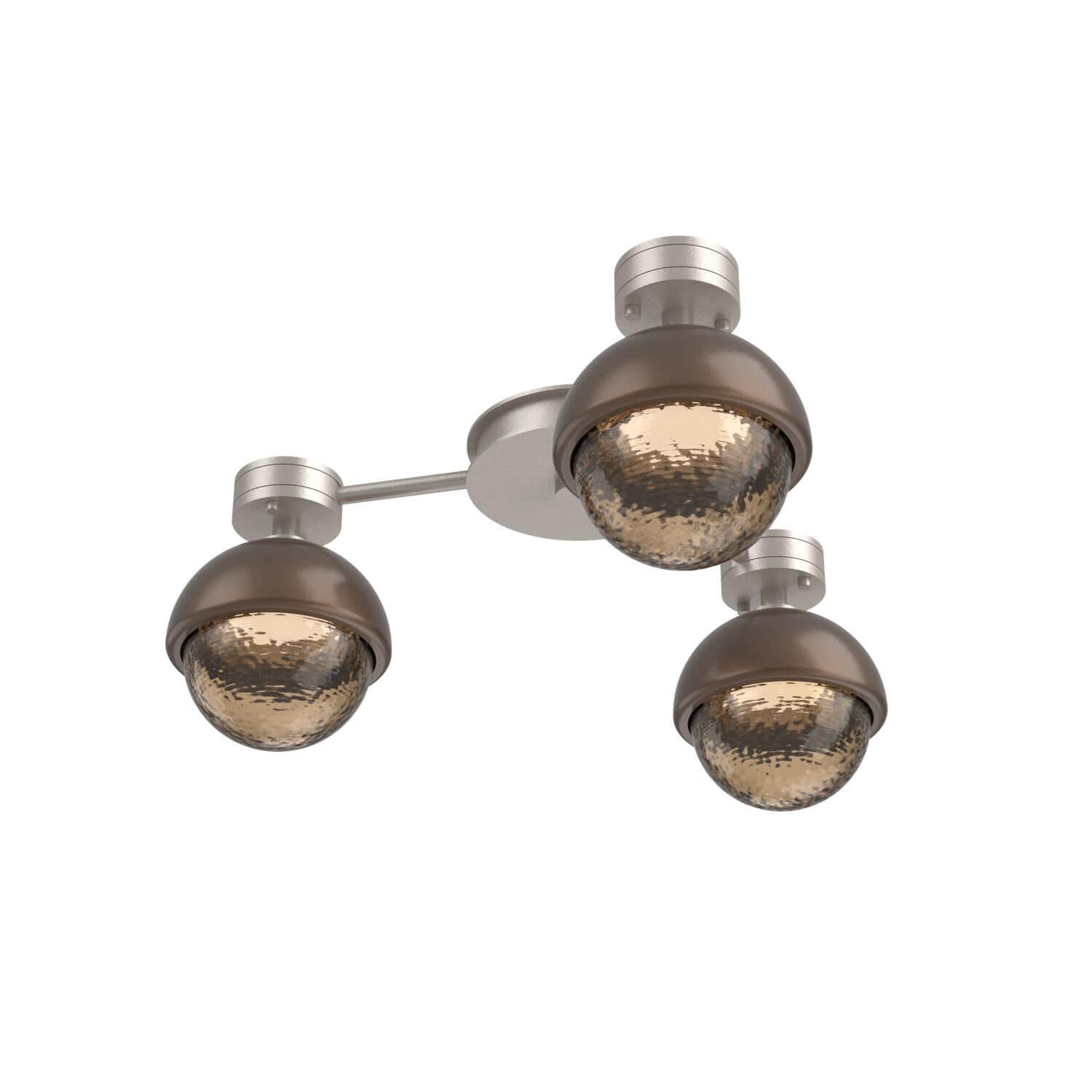 Levi Wilson Cabochon 23 Inch Flush Mount by Hammerton Studio