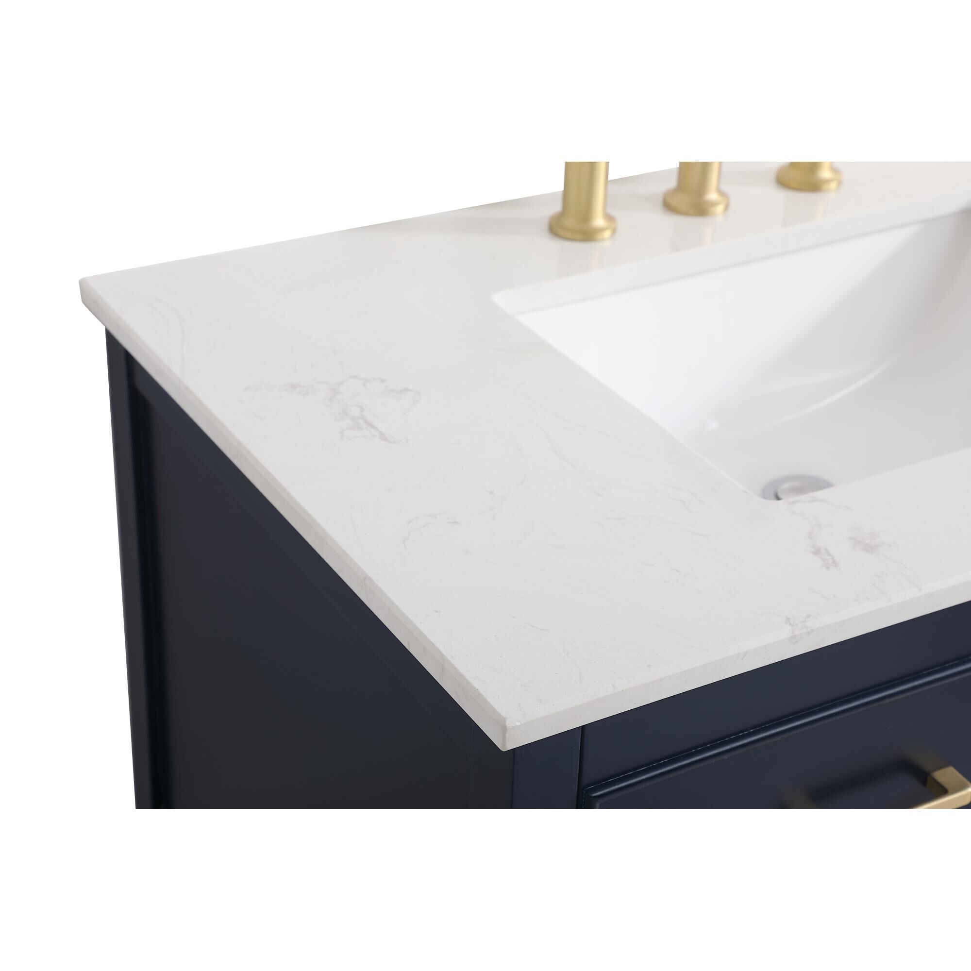 Shown in Blue finish