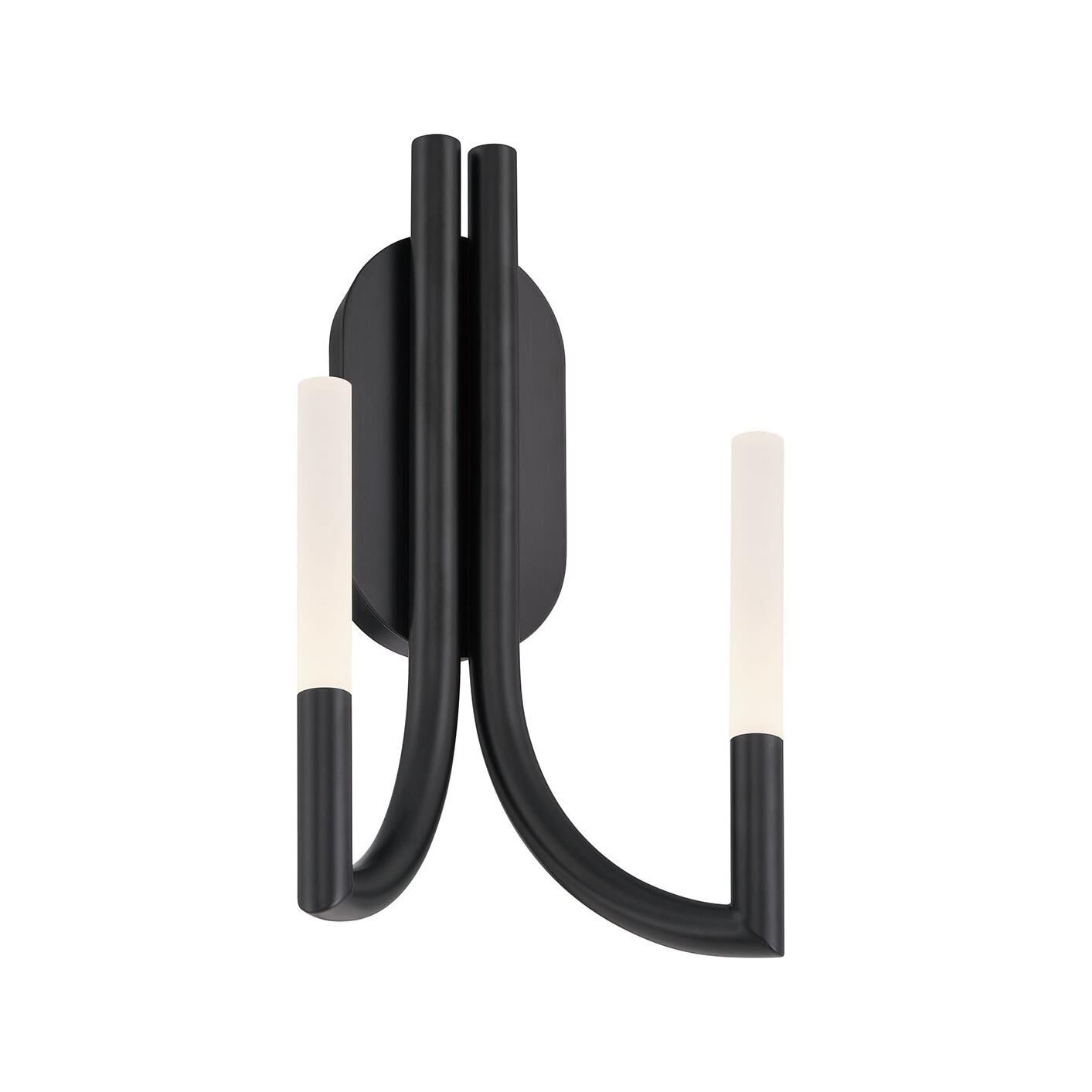 Shown in Black finish and Frosted Acrylic glass