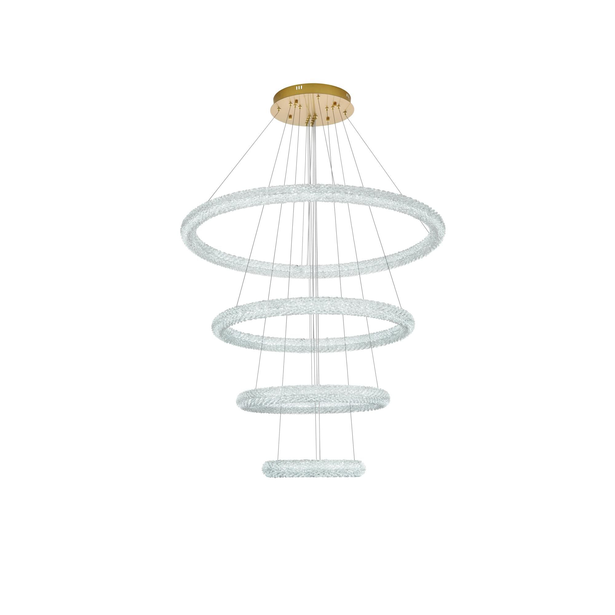 Bowen 42 Inch Chandelier by Elegant Lighting