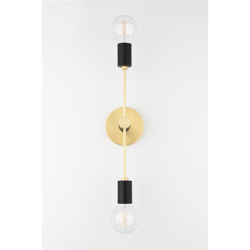 Astrid Medium 2 Light Wall Sconce by Mitzi