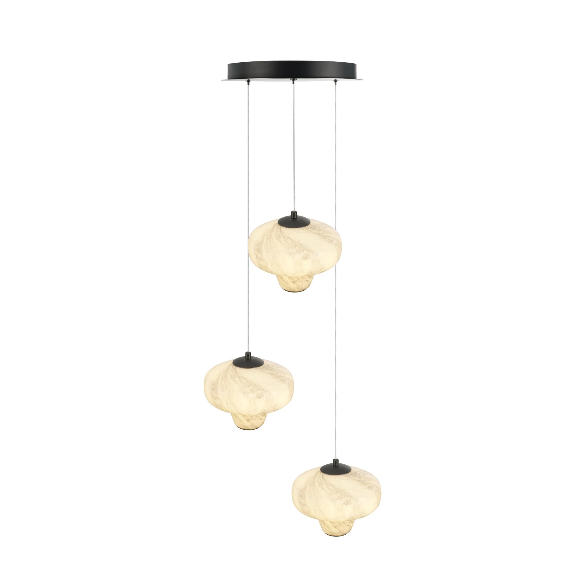 Solara 17 Inch Multi Light Pendant by Artcraft