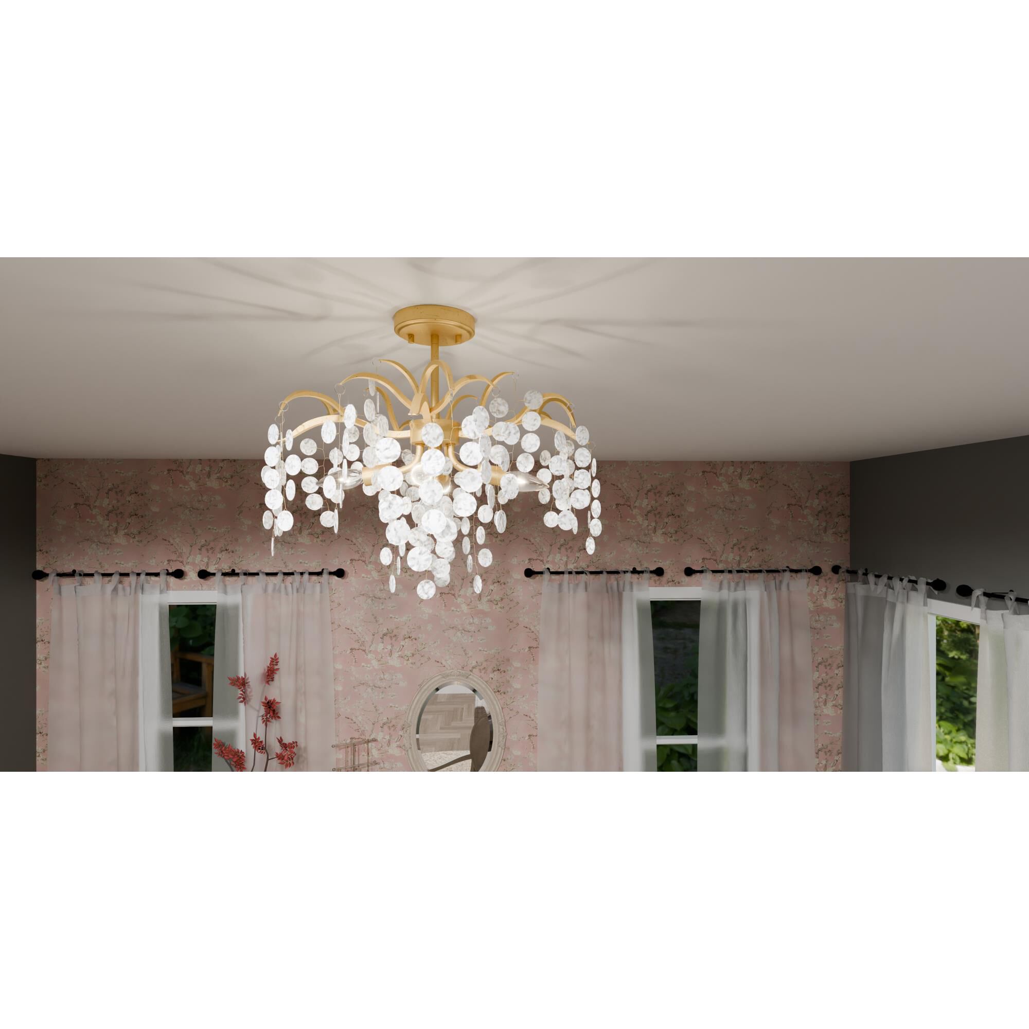 Shown in Gold Leaf finish