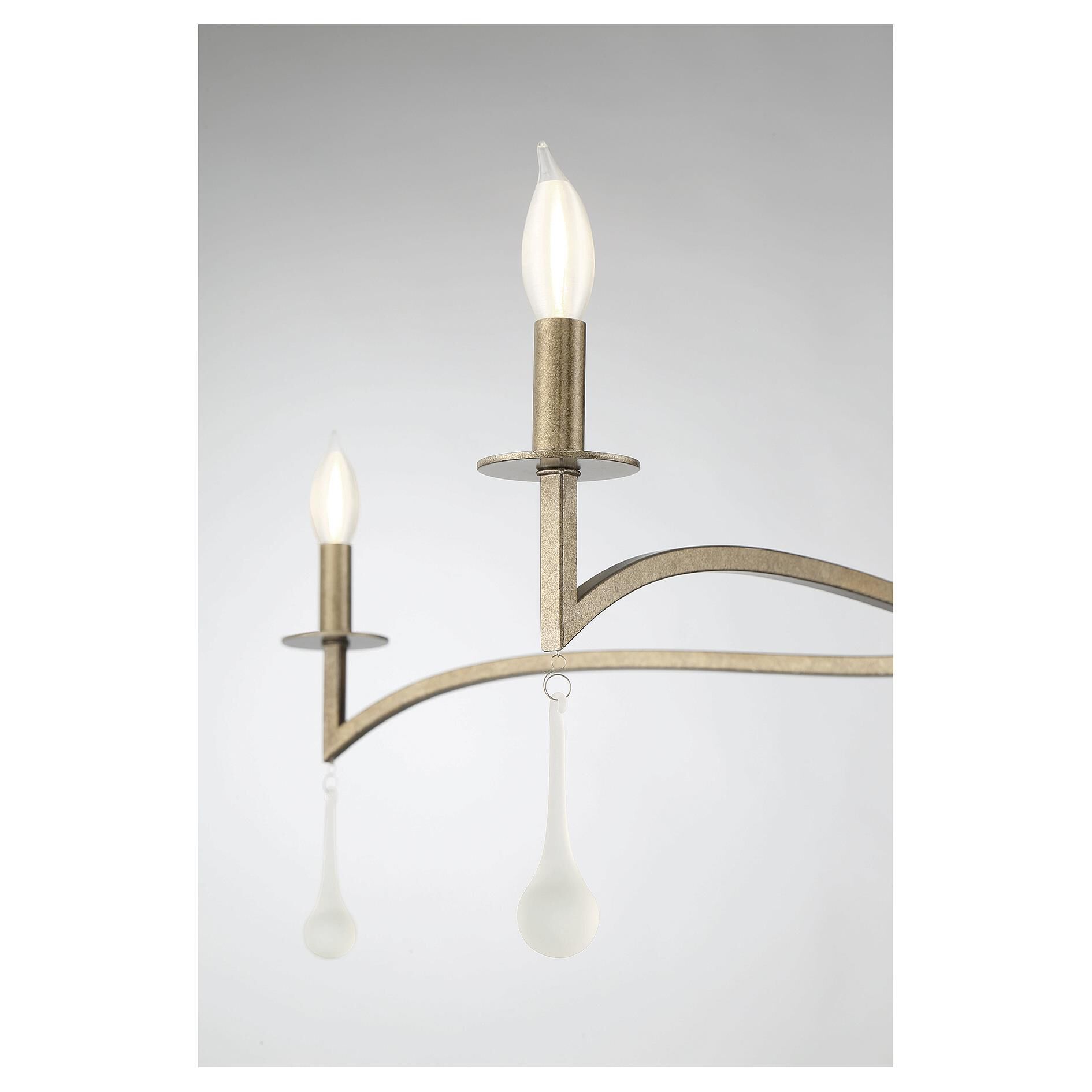 Laramie 43 Inch 5 Light Chandelier by Savoy House