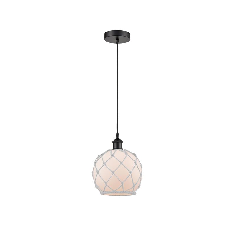 Innovations Lighting Bruno Marashlian Farmhouse Rope 8 Inch Mini Pendant