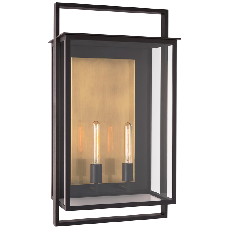 Ian K. Fowler Halle 31 Inch Tall 2 Light Outdoor Wall Light by Visual Comfort Signature Collection