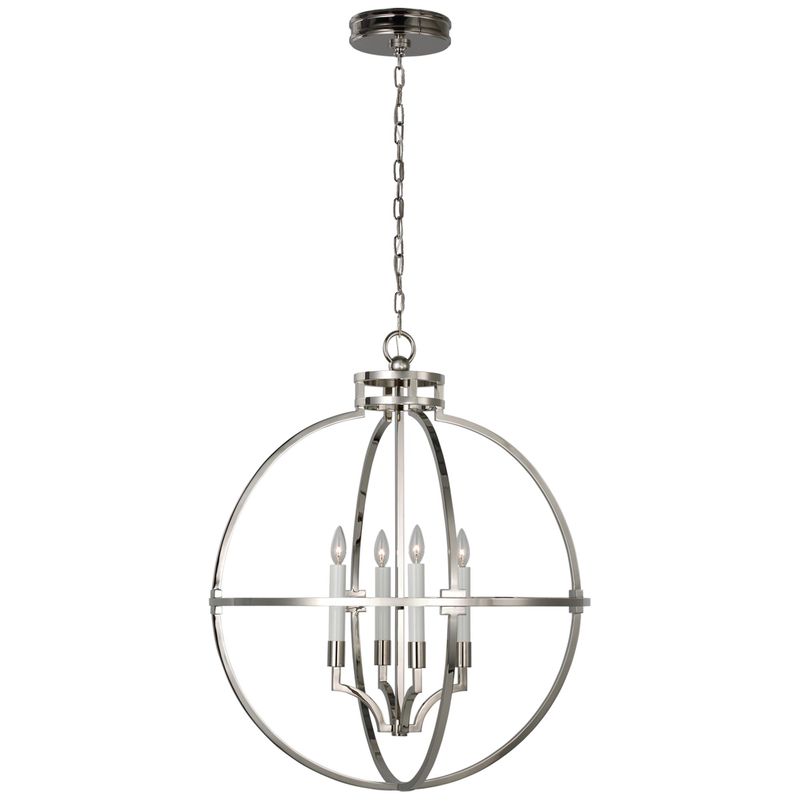 Chapman & Myers Lexie Large Lantern Pendant by Visual Comfort Signature