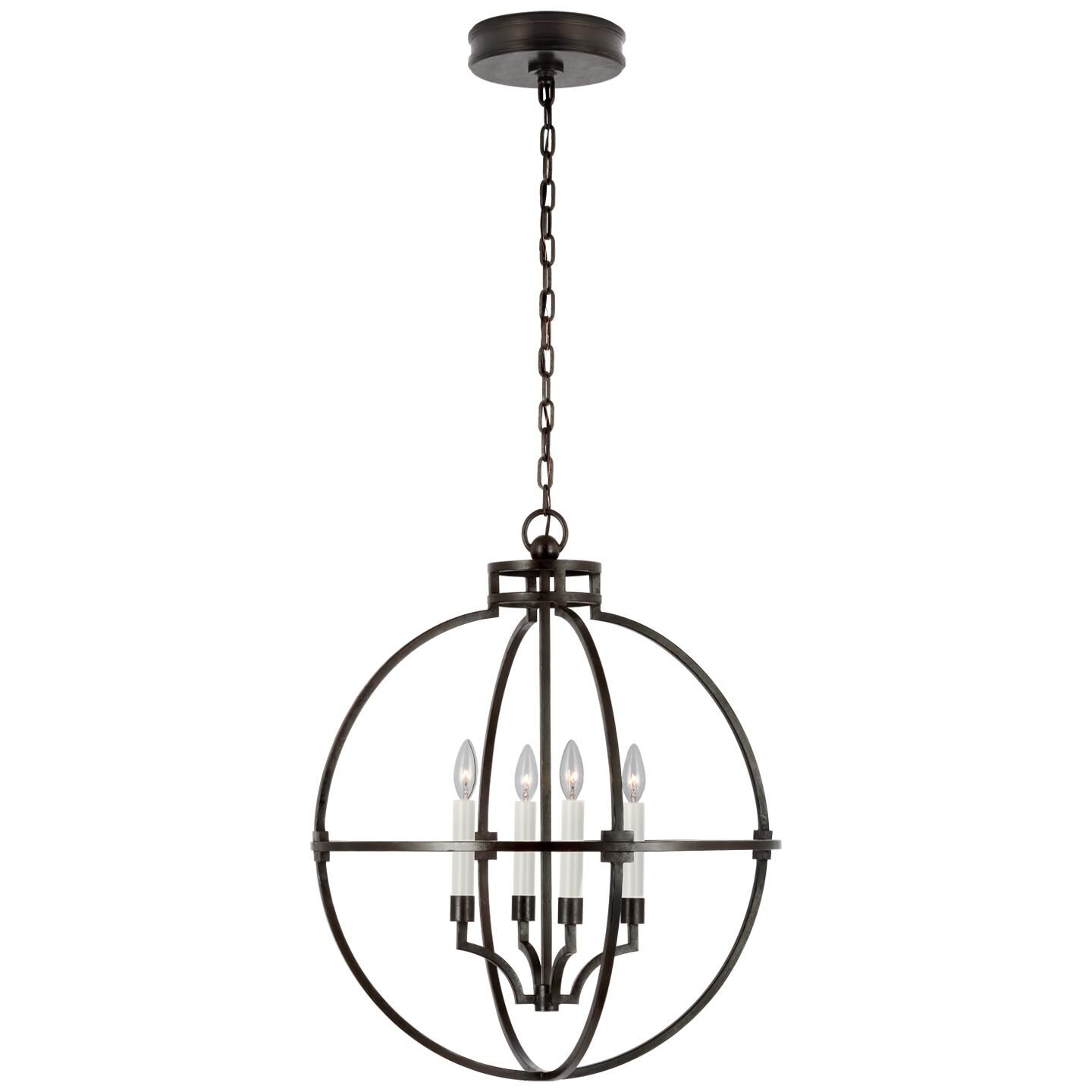 Chapman & Myers Lexie 24 Inch Cage Pendant by Visual Comfort Signature Collection