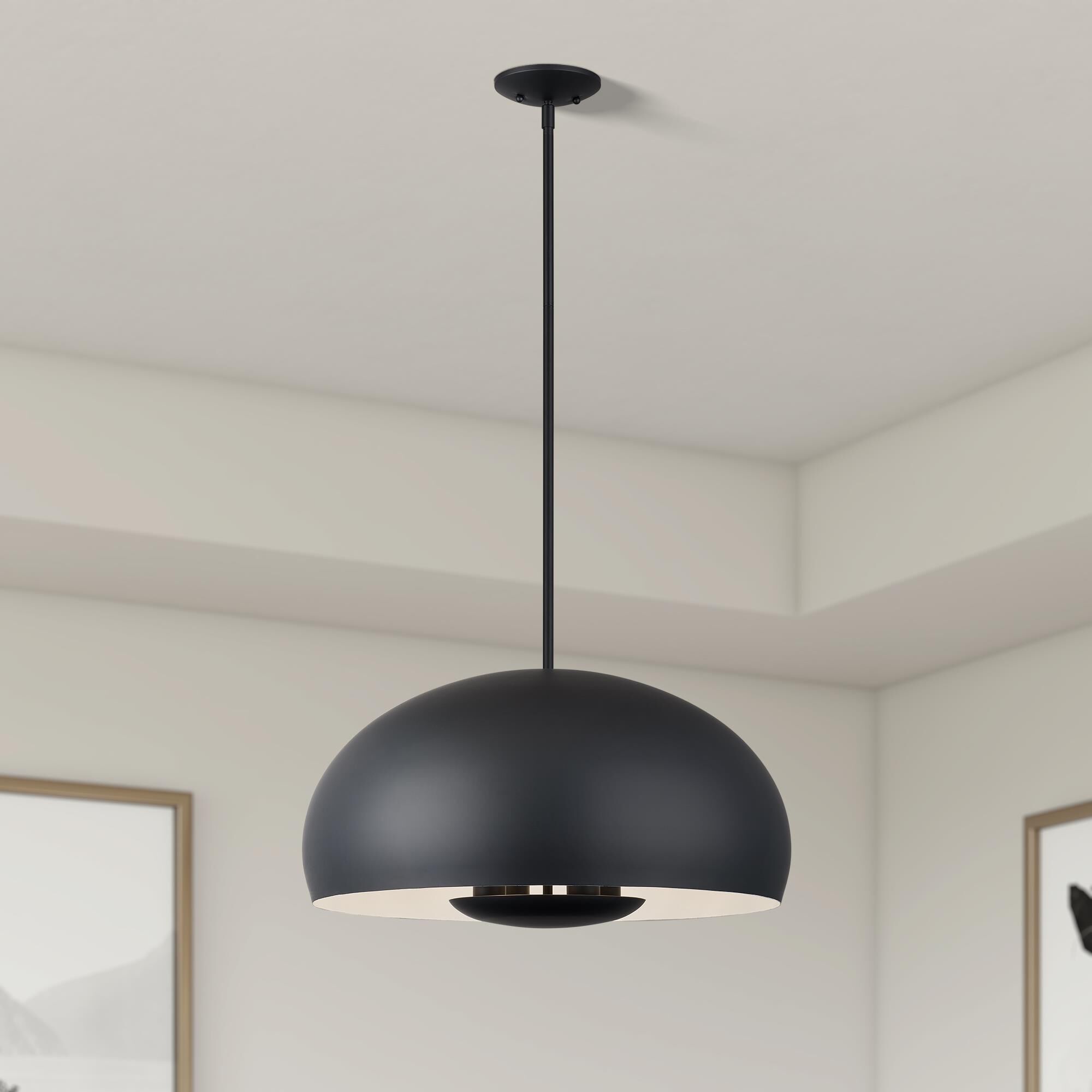 Domma 23 Inch Large Pendant by Livex Lighting