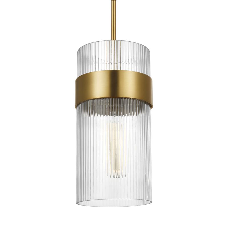 Chapman & Myers Geneva 14 Inch Mini Pendant by Visual Comfort Studio