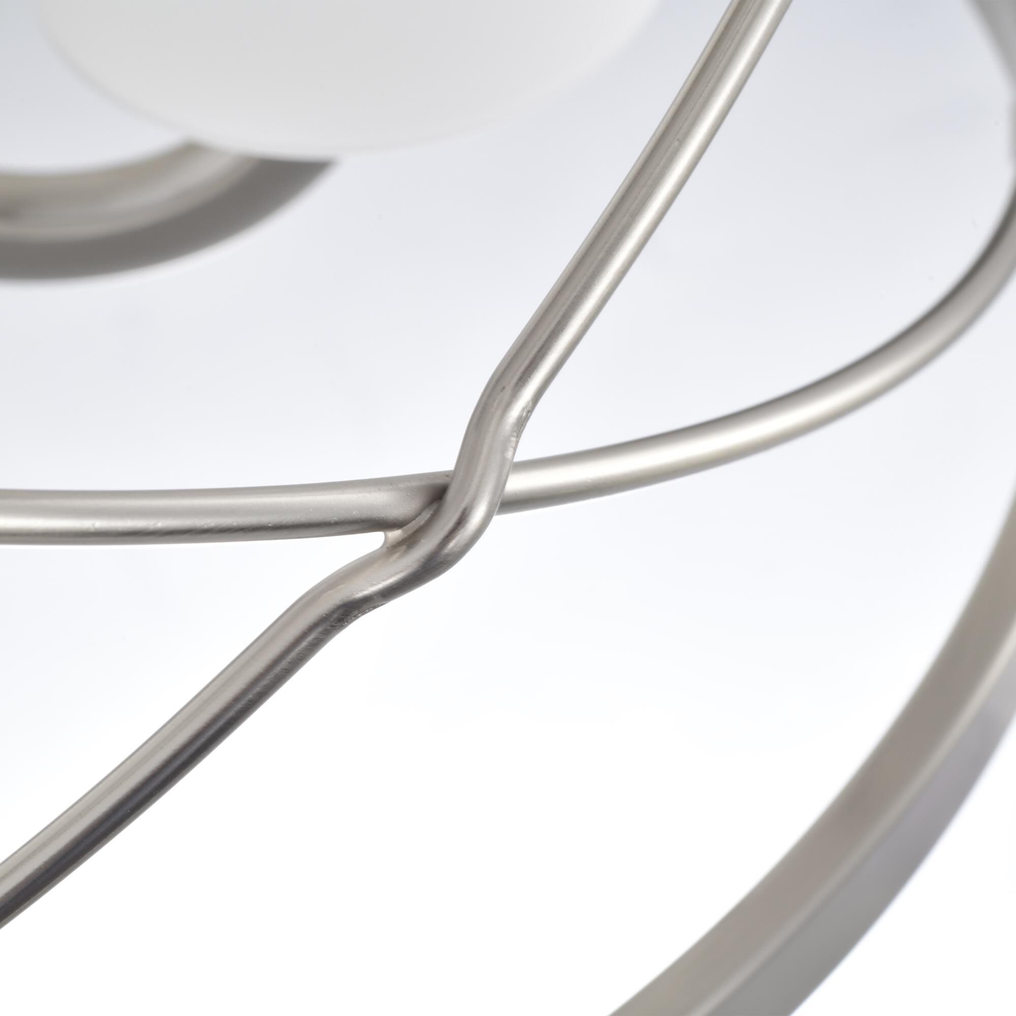 Shown in Brushed Nickel finish