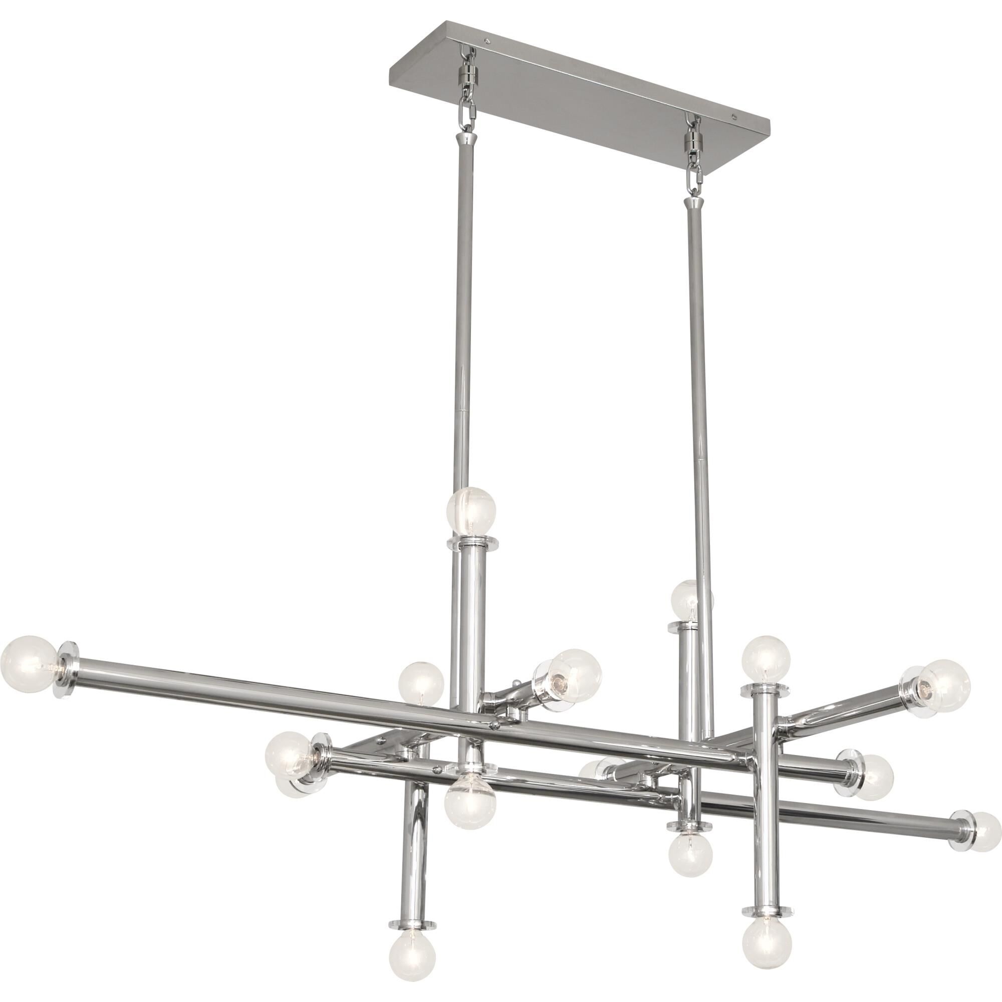Shown in Polished Nickel  W/ Lucite Accents finish