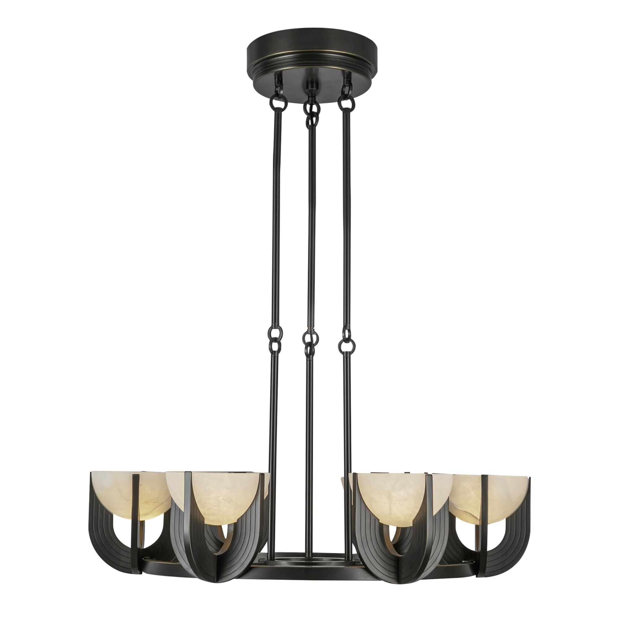Elisa Carlucci Colette 27 Inch Chandelier by Alora Lighting