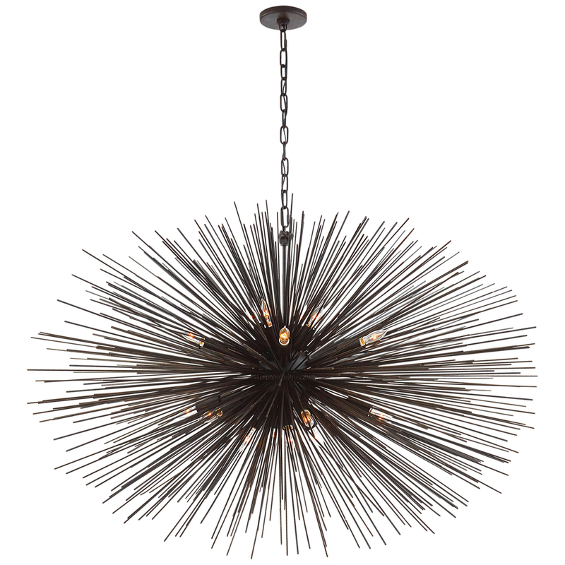 Kelly Wearstler Strada 50 Inch 20 Light Chandelier by Visual Comfort Signature Collection
