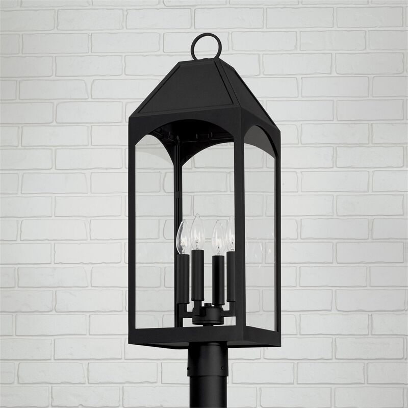 Burton 28 Inch Tall 4 Light Outdoor Post Lamp by Capital Lighting Fixture Company