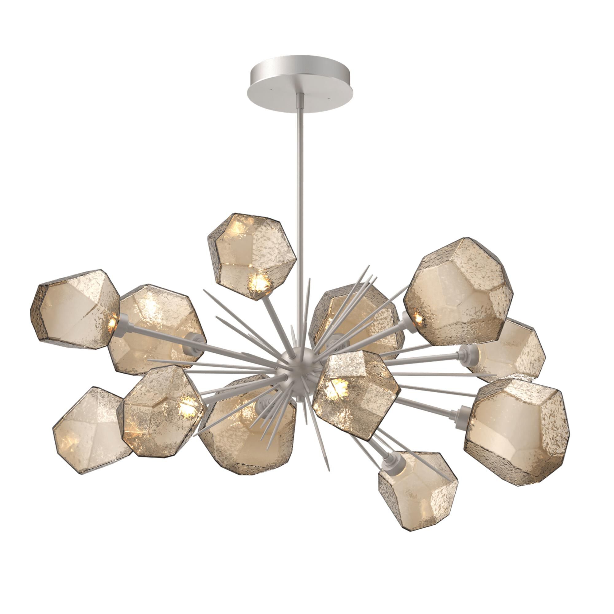 Gem 48 Inch 12 Light LED Linear Suspension Light by Hammerton Studio