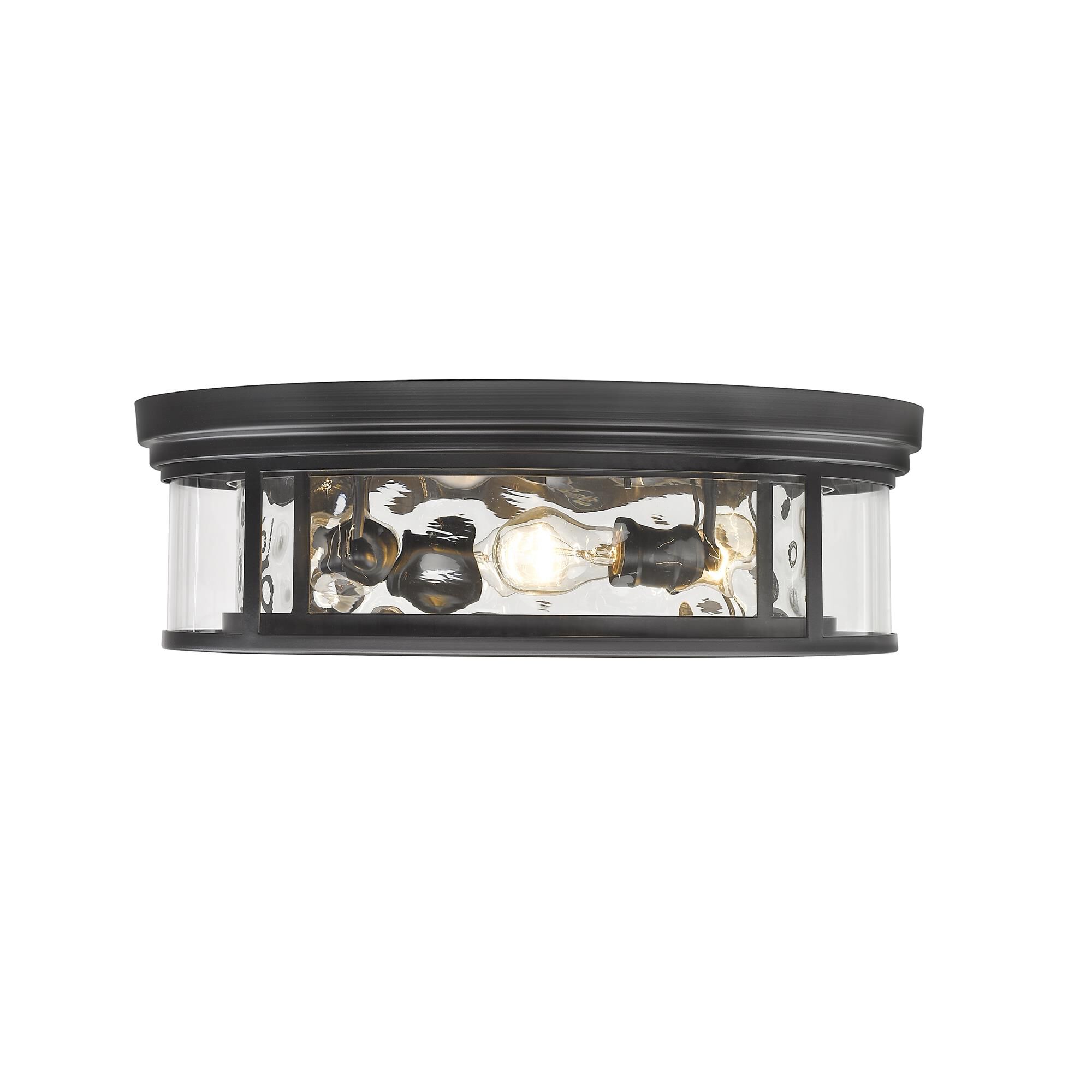 Shown in Matte Black finish and Glass shade